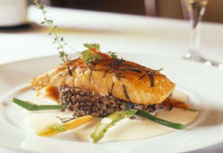 Hotel Huntington Beach Restaurace fotografie